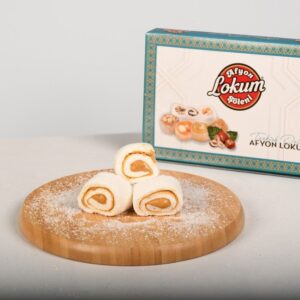 AFYON LOKUM ŞÖLENİ - LEBLEBİ KREMALI LOKUM 500 GR