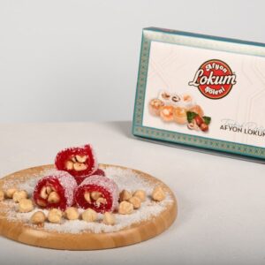 AFYON LOKUM ŞÖLENİ - NARLI FINDIKLI LOKUM 500 GR